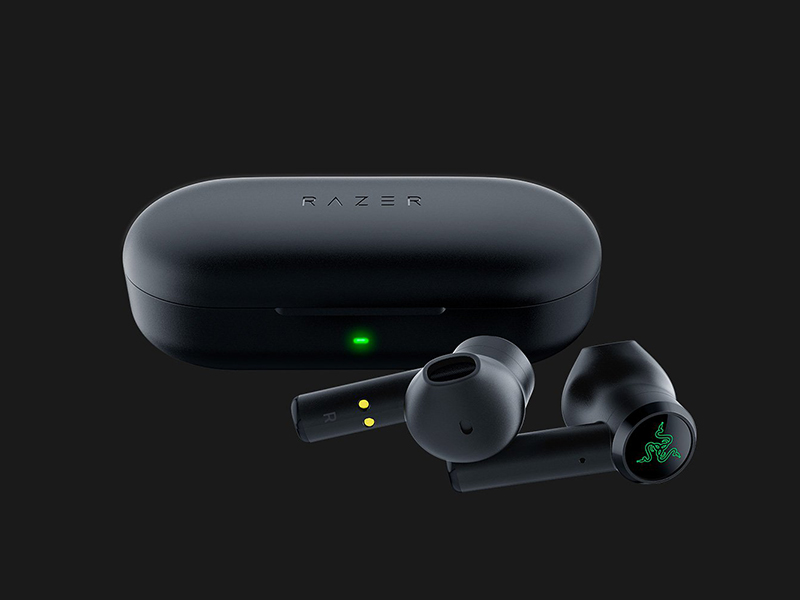 Tai nghe earbud Razer Hammerhead True Wireless - 2021 Version - Đen(Black) (RZ12-03820100-R3A1)