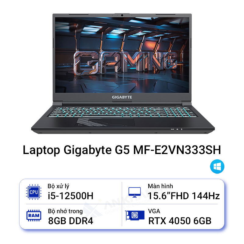 Laptop Gigabyte G5 MF-E2VN333SH