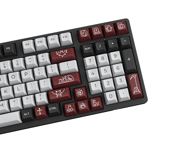 Bàn phím AKKO 3098S Dracula Castle (Akko cs switch Silver)