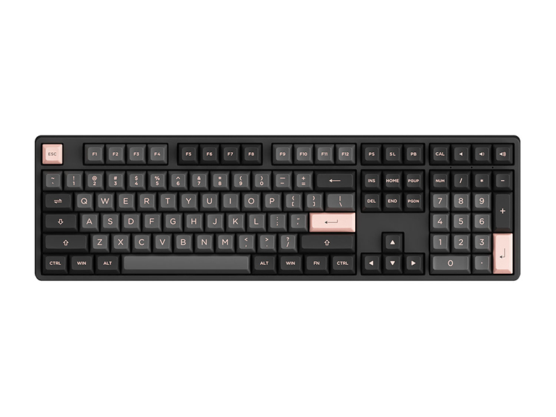 Bàn phím AKKO 5108S Black Pink (Hotswap - Akko CS Switch Jelly Black)