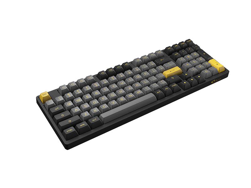 Bàn phím không dây AKKO 3098B Multi-modes Black Gold (2.4Ghz - Bluetooth 5.0 - Hotswap - Akko CS Switch Jelly Pink)
