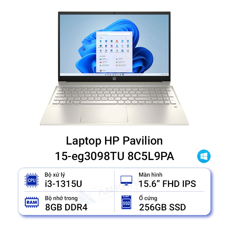 Laptop HP Pavilion 15-eg3098TU 8C5L9PA