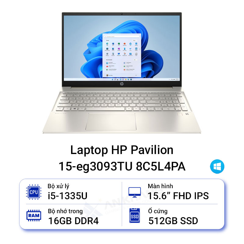 Laptop HP Pavilion 15-eg3093TU 8C5L4PA
