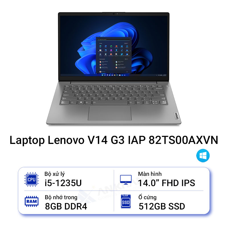Laptop Lenovo V14 G3 IAP 82TS00AXVN