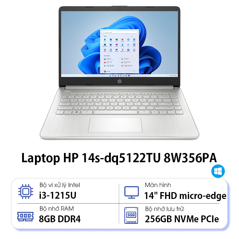 Laptop HP 14s-dq5122TU 8W356PA