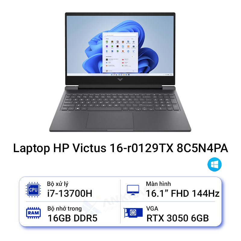Laptop HP Victus 16-r0129TX 8C5N4PA