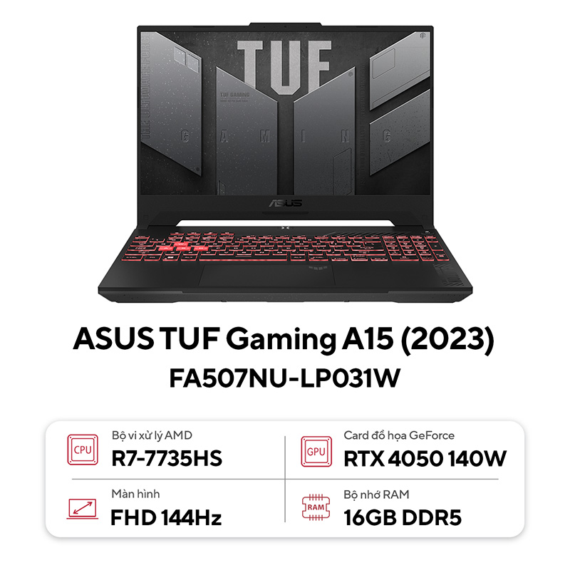 Laptop Asus Gaming FA507NU-LP031W