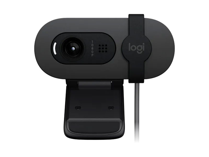 Webcam Logitech Brio 100 Full HD màu than chì (960-001587)