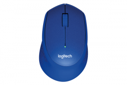 Chuột không dây Logitech M331 Silent - Màu Xanh Dương