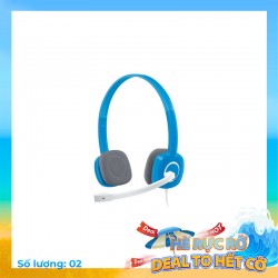 Tai nghe Logitech Headset H150 - Blue