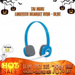 Tai nghe Logitech Headset H150 - Blue