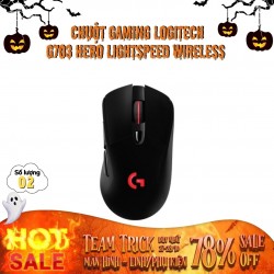 (Mouse) Logitech G703 Hero Lightspeed Wireless Gaming – Đen (Black)