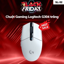 Chuột Gaming không dây Logitech G304 màu trắng