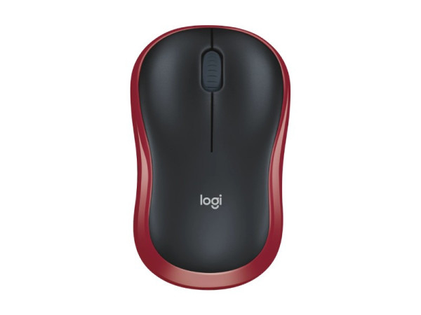 Chuột Quang không dây Logitech M185 - Màu Đỏ