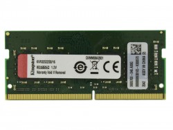  Ram Laptop Kingston 16GB DDR4 3200MHz D4-3200S22 1Rx8 Sodimm (KVR32S22S8/16)