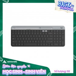 Bàn phím Logitech K580 Graphite (Đen) Slim Multi-Device Wireless (920-009210)