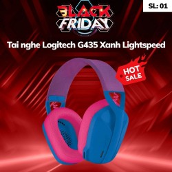 Tai nghe Logitech G435 Xanh Lightspeed