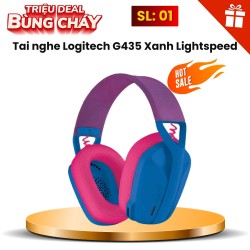 Tai nghe Logitech G435 Xanh Lightspeed