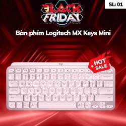 Bàn phím không dây Logitech MX Keys Mini màu hồng (Rose)
