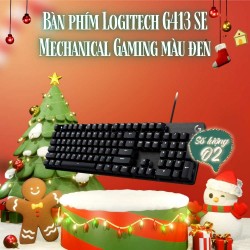 Bàn phím Logitech G413 SE Mechanical Gaming màu đen