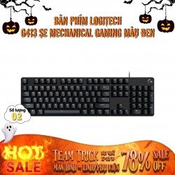 Bàn phím Logitech G413 SE Mechanical Gaming màu đen