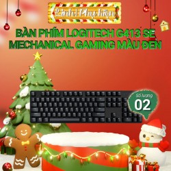 Bàn phím Logitech G413 SE Mechanical Gaming màu đen