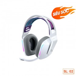 Tai nghe Logitech G733 LIGHTSPEED Wireless RGB Gaming White