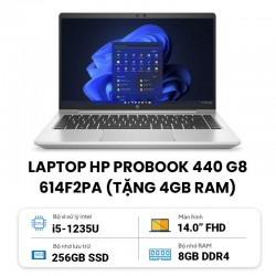 Laptop HP ProBook 440 G8 614F2PA bản 8G ( 4G+4G AKC tặng)