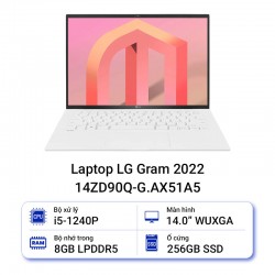 Laptop LG Gram 2022 14ZD90Q-G.AX51A5