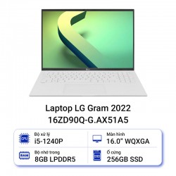 Laptop LG Gram 2022 16ZD90Q-G.AX51A5