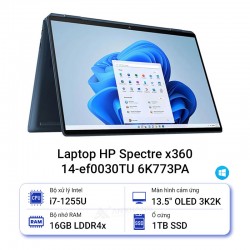 Laptop HP Spectre x360 14-ef0030TU 6K773PA