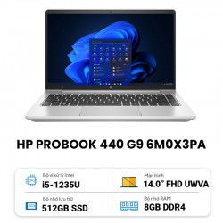 Laptop HP ProBook 440 G9 6M0X3PA (i5-1235U | Ram 8GB | SSD 512 | 14.0FHD | Windows 11)