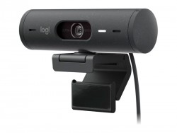 Webcam Logitech Brio 500 Full HD màu đen (Graphite)