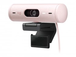 Webcam Logitech Brio 500 Full HD màu hồng (Rose)