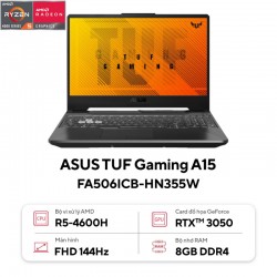 Laptop Asus TUF Gaming A15 FA506ICB-HN355W (R5-4600H/RAM 8GB/512GB SSD/VGA 4GB/Win11)