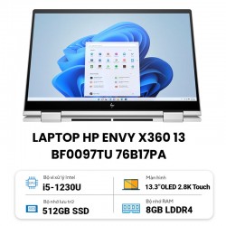 Laptop HP Envy X360 13-bf0097TU 76B17PA (Natural Silver)