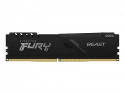 Ram PC Kingston Fury 8GB DDR4 3200MHz C16 Beast Black (KF432C16BB/8)