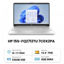 Laptop HP 15s-fq2712TU 7C0X2PA