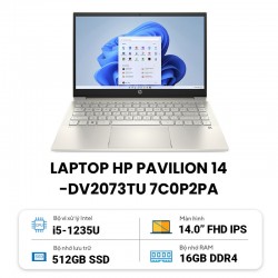 Laptop HP Pavilion 14-dv2073TU 7C0P2PA