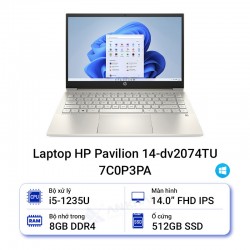 Laptop HP Pavilion 14-dv2074TU 7C0P3PA