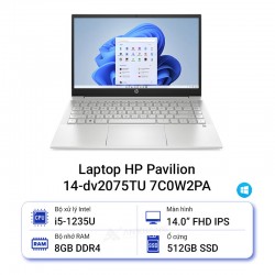 Laptop HP Pavilion 14-dv2075TU 7C0W2PA