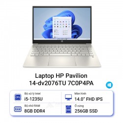 Laptop HP Pavilion 14-dv2076TU 7C0P4PA