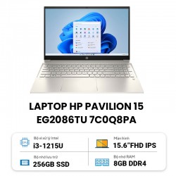 Laptop HP Pavilion 15-eg2086TU 7C0Q8PA