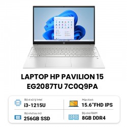 Laptop HP Pavilion 15-eg2087TU 7C0Q9PA