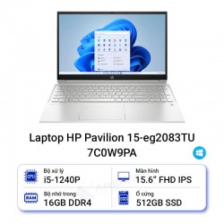 Laptop HP Pavilion 15-eg2083TU 7C0W9PA