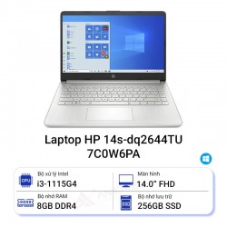 Laptop HP 14s-dq2644TU 7C0W6PA