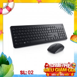 Bộ bàn phím chuột không dây Dell KM3322W Wireless