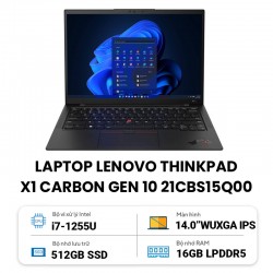 Laptop Lenovo ThinkPad X1 Carbon Gen 10 21CBS15Q00