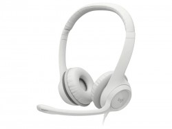 Tai nghe Logitech H390 có Mic màu trắng