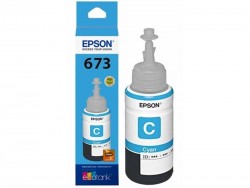 Mực in Epson 673 C13T673500- Xanh Nhạt